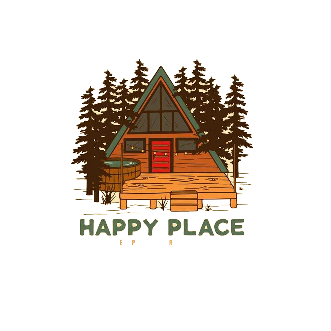 Happy Place Sticker